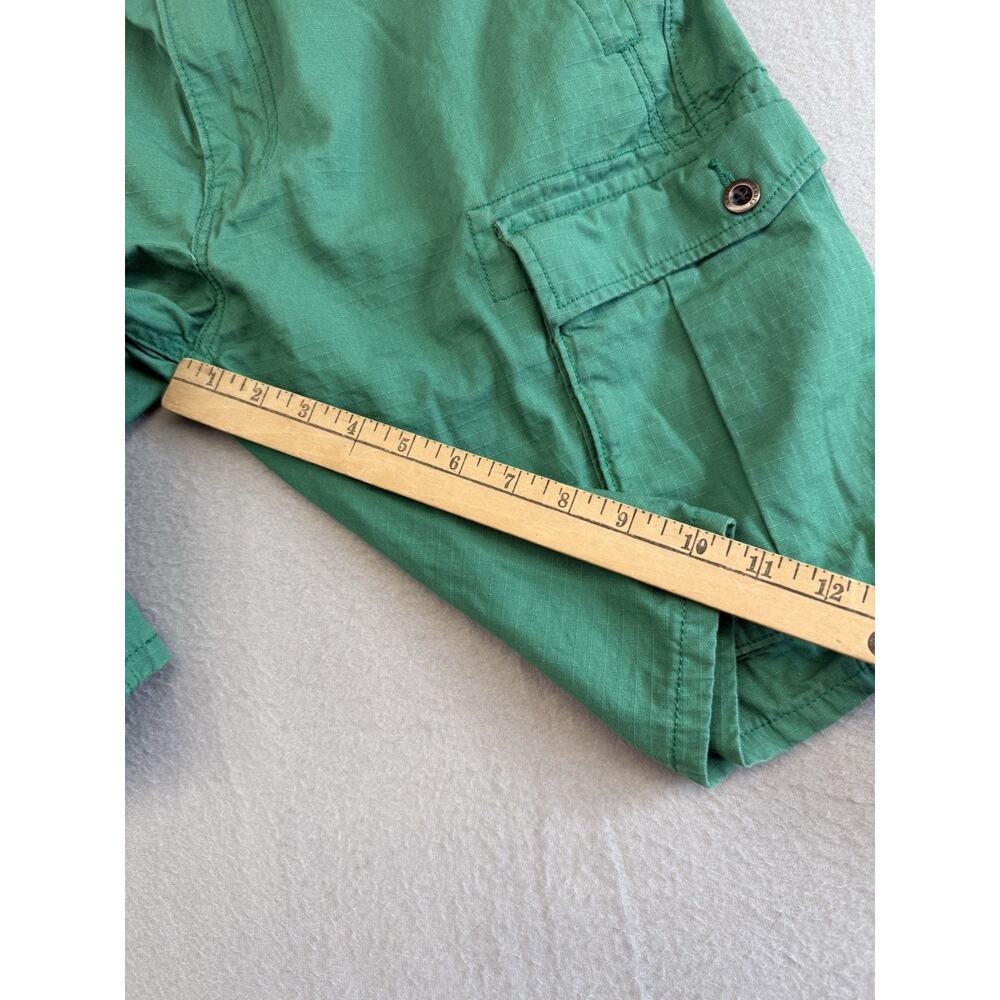 Levi’s Kelly Green Cargo Shorts Mens 32 Ripstop Cotton Relaxed Fit - Picture 7 of 13